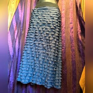 Lavish Ruffle Layered Maxi Skirt Whimsy Goth Coquette Modcloth Collectif Witchy